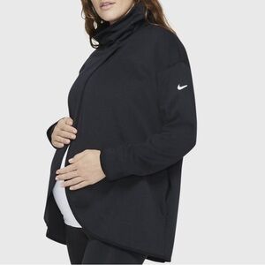 NWOT Nike Black reversible, maternity sweatshirt